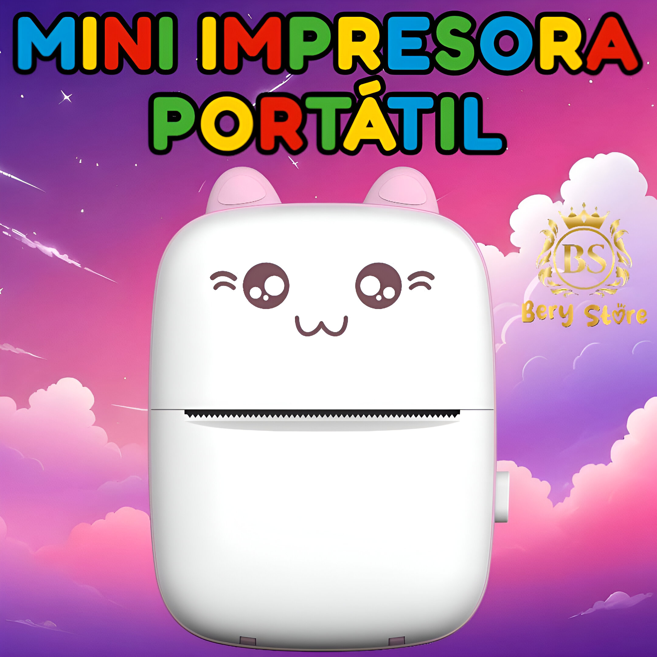 impresoras y scanners - MINI IMPRESORA PORTÁTIL | MINI IMPRESORA DE GATITO | MINI IMPRESORA | IMPRESORA  3