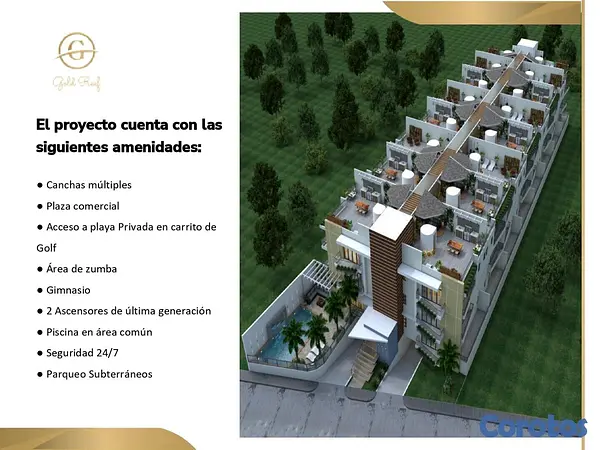 apartamentos - PROYECTO DE APARTAMENTO EN BAVARO  7