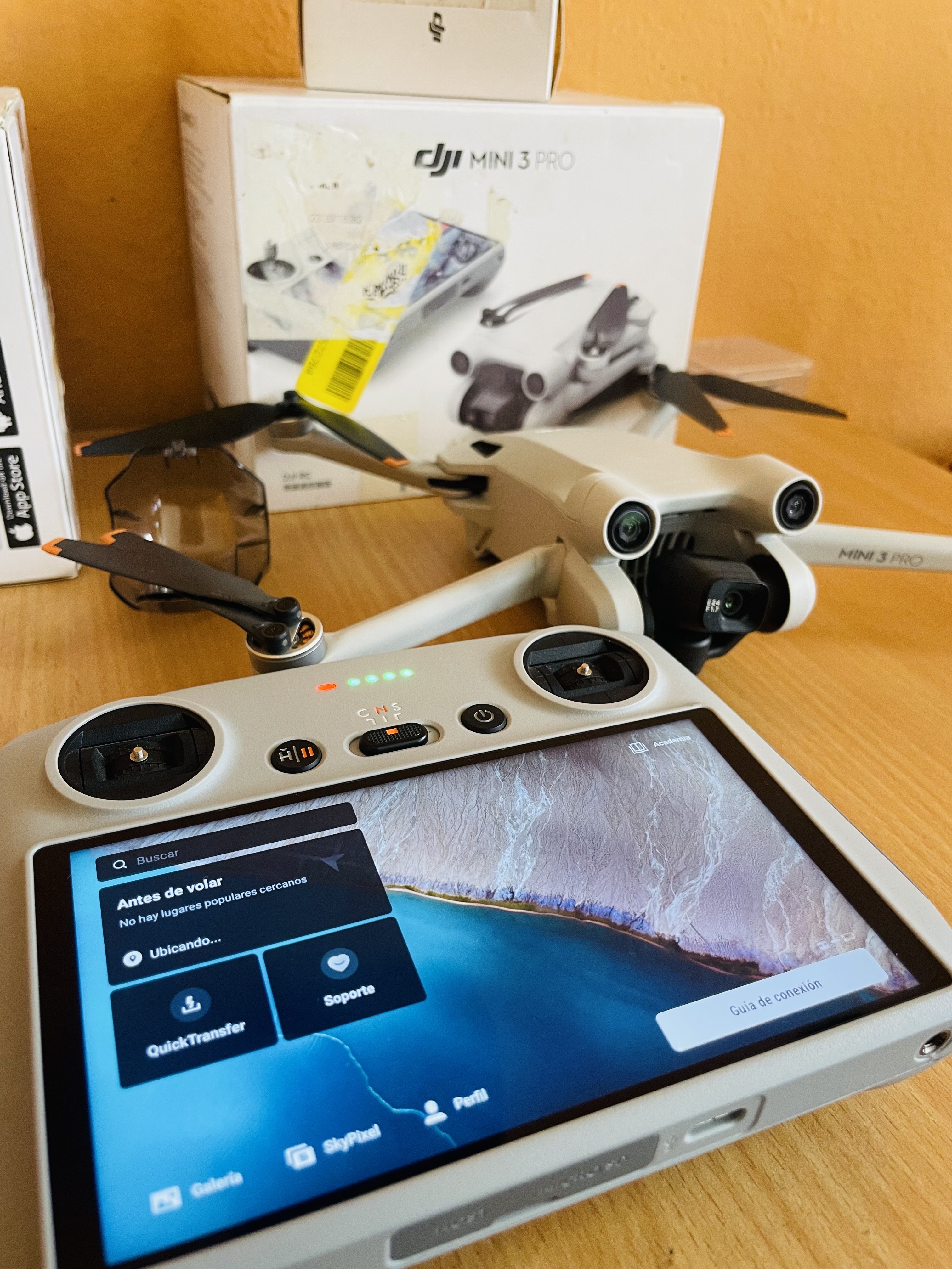 otros electronicos - DJI mini 3 pro con el control RC y batería 🔋 plus 