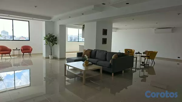 apartamentos - Alquilo Apartamento en Lujosa torre con amenidades Completas, 3hab., 180 mts 4