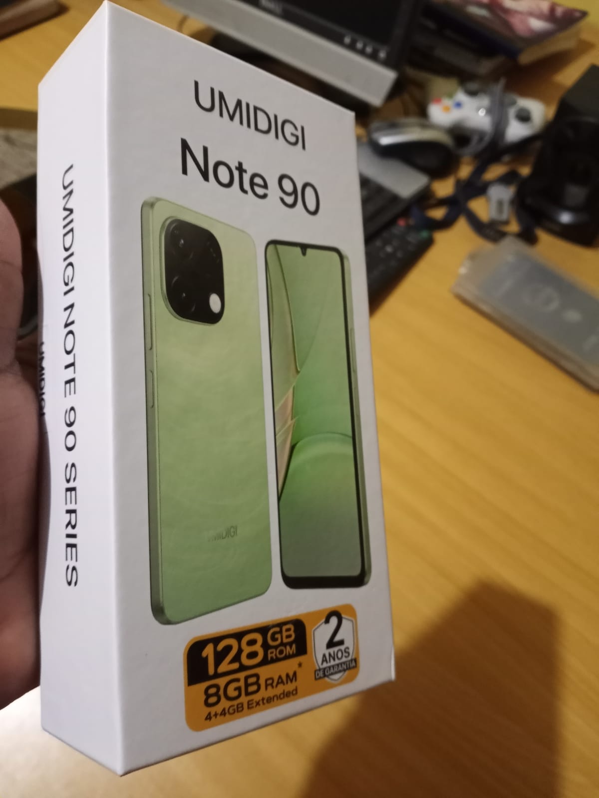 celulares y tabletas - Umidigi Note 90 128gb, 8gb de Ram nuevo con su caja  3