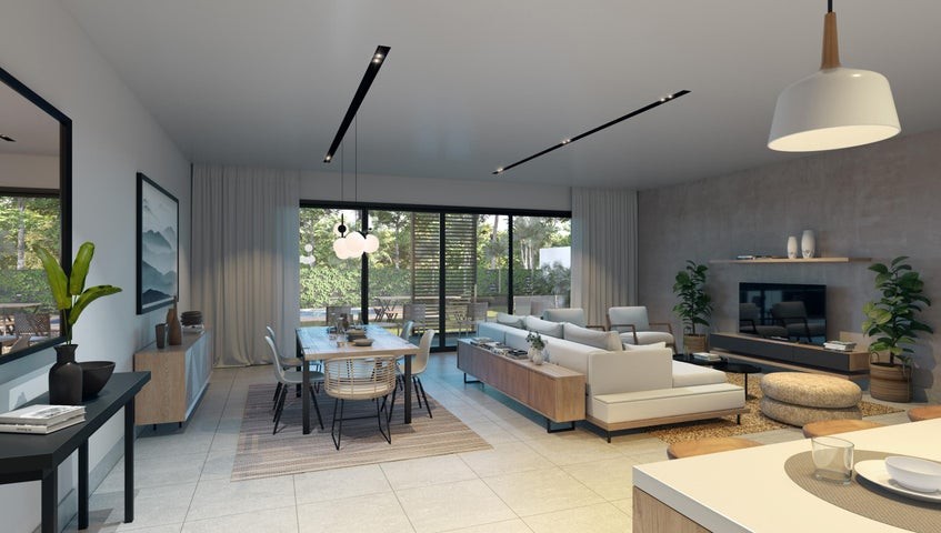 apartamentos - Proyecto en venta Punta Cana #24-1763 tres dormitorios, salón de usos multiples
 3