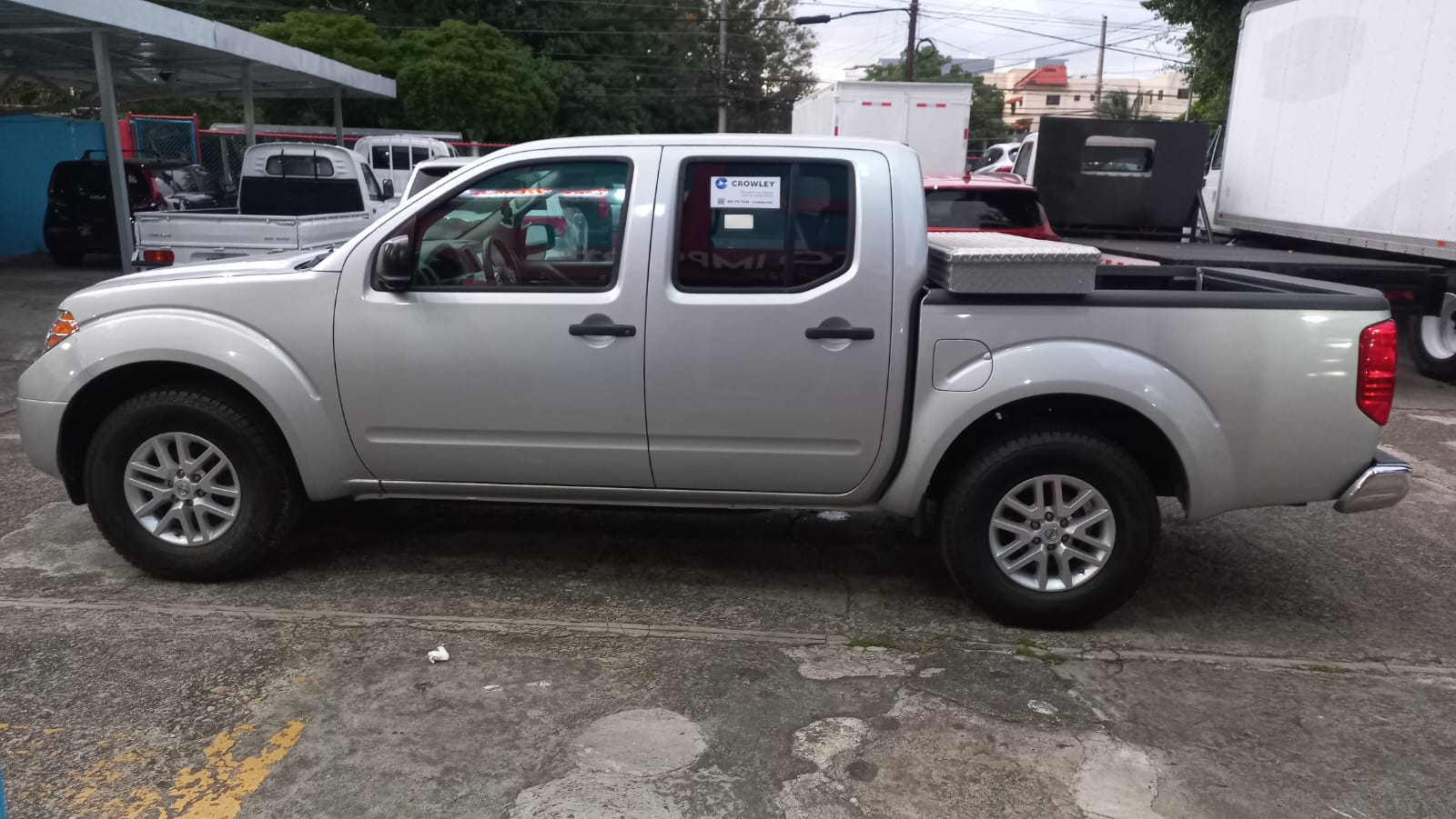 jeepetas y camionetas - Nissan Frontier SV año 2019 Gris Plata 2
