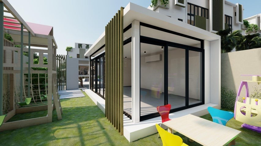 apartamentos - Proyecto en venta Punta Cana #24-1272 un dormitorio, áreas sociales4-1272  5