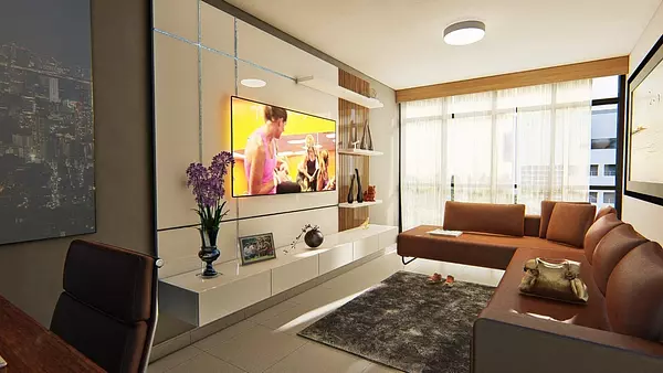 apartamentos - Segundo piso nuevo cerca Charles De Gaulle y Las Americas /Emil  2