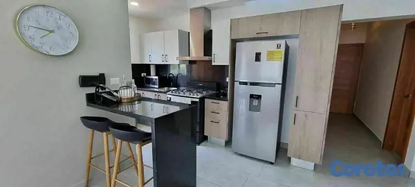 apartamentos - Apto amueblado en piantini 8