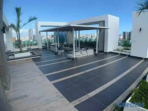 apartamentos - alquilo apartamento amueblado en Piantini. 8
