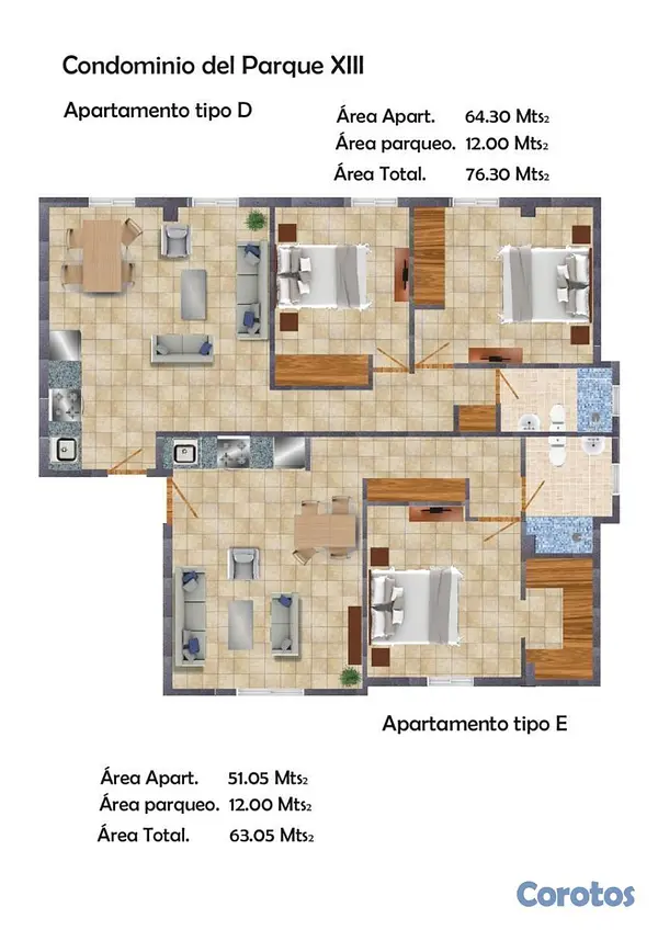 apartamentos - Condominio del parque XIII, apto 4A, ozama, entreg 2