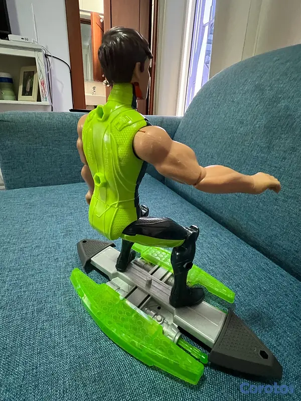 juguetes - Muñeco Max Steel Turbo deslizador, 4
