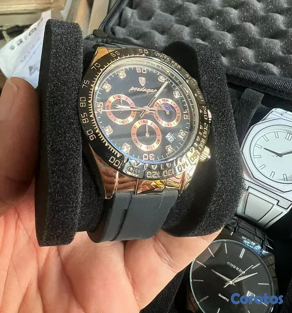 joyas, relojes y accesorios - Reloj de hombre mov de cuarzo cronógrafo manesilla 2