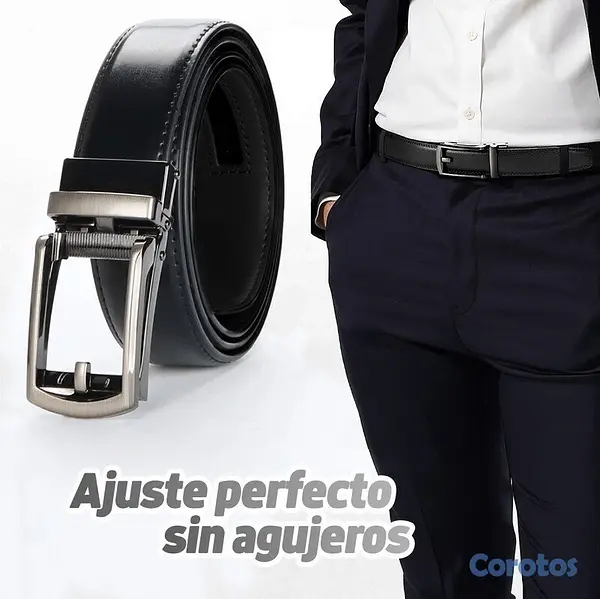 joyas, relojes y accesorios - Cinturón con Sistema Micro Ajustable sin Agujeros  3