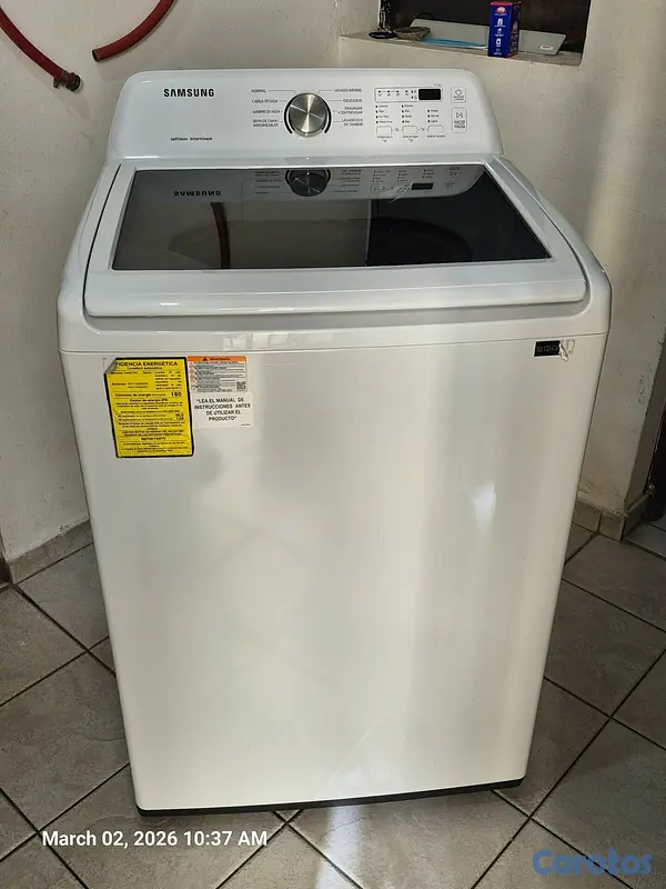 electrodomesticos - Lavadora Samsung WA20A3353GW/AP – 20KG – Excelente 4