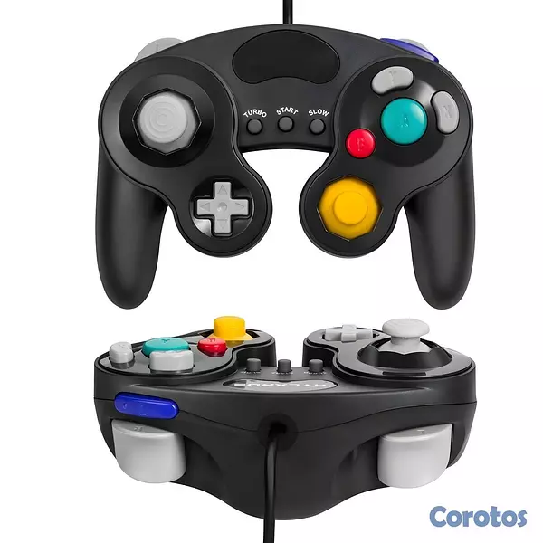 consolas y videojuegos - 🎮 Control GameCube con Botón Turbo Wii GameCube Vi 5
