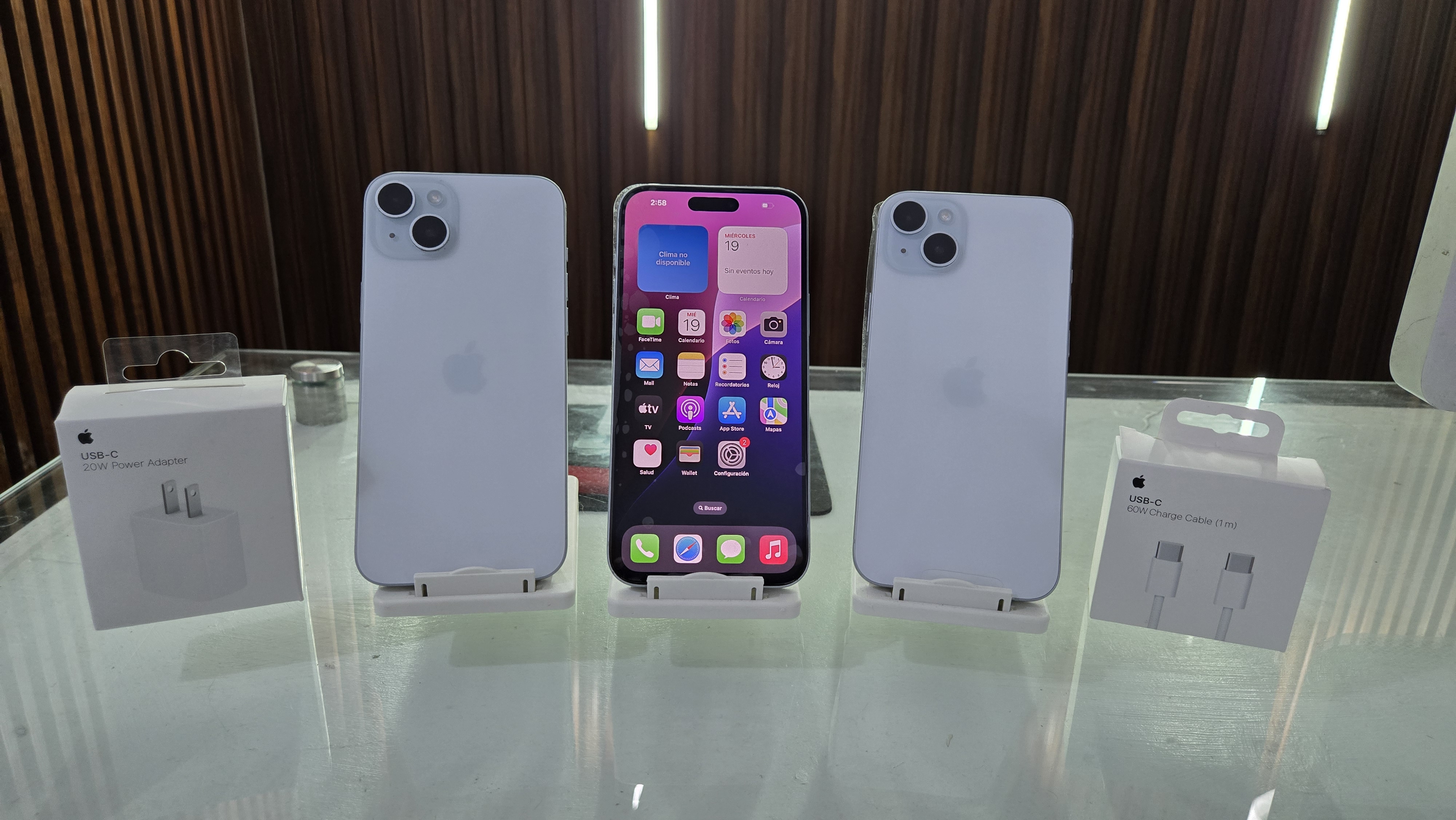 celulares y tabletas - iPhone 15 Plus 128GB Blue Desbloqueados Clean Full