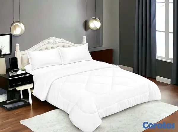 muebles y colchones - juego de colcha 3 pieza para cama de 60  3