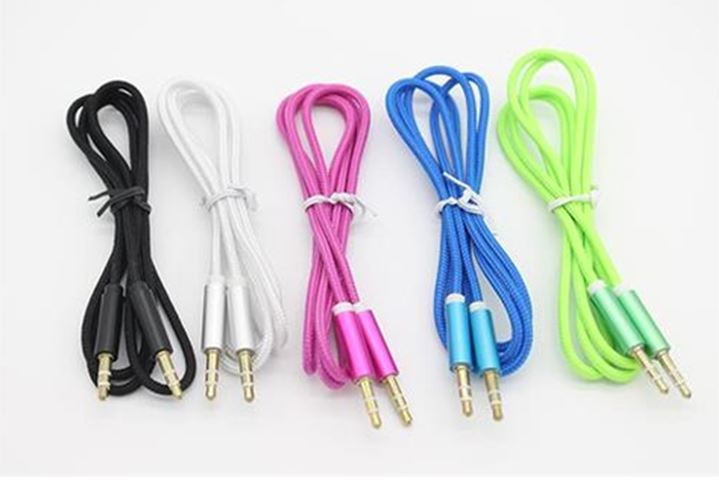 accesorios para electronica - Cable Auxiliar 1 Metro Plug 3.5mm 

 0