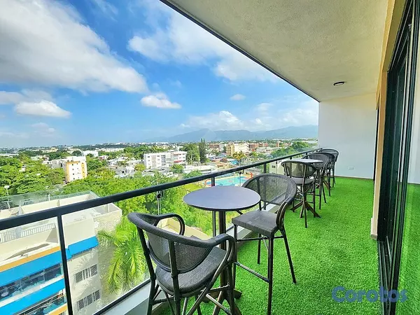 apartamentos - AMUEBLADO NUEVO TERRAZA PRIVADA Y GIMNASIO CON ARE 3
