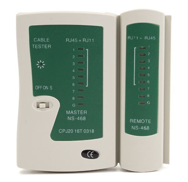 herramientas, jardines y exterior - kit probador tester de cable de red 0
