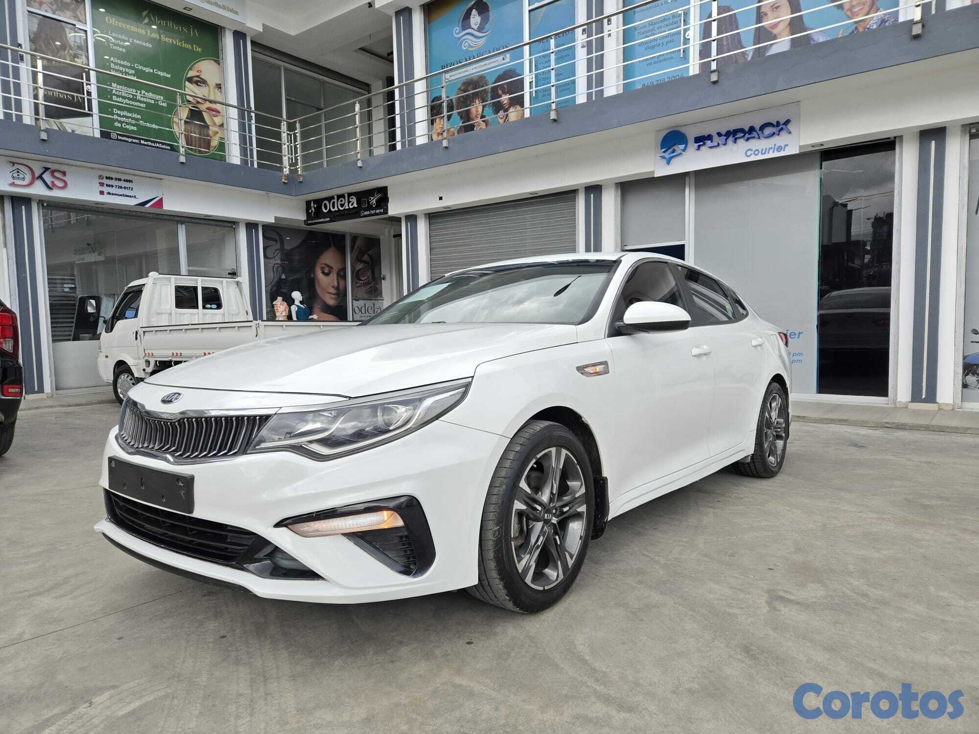 carros - KIA K5 2020 BLANCO  3