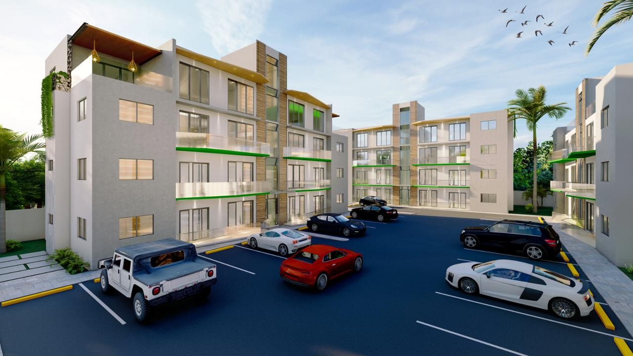 apartamentos - Complejo de Apartamentos en Zona Tranquila de Moca  1