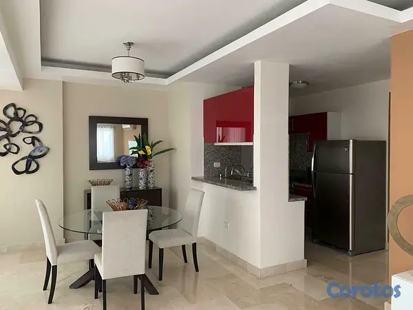 apartamentos - ALQUILER – APARTAMENTO AMUEBLADO EN NACO (5TO PISO 10