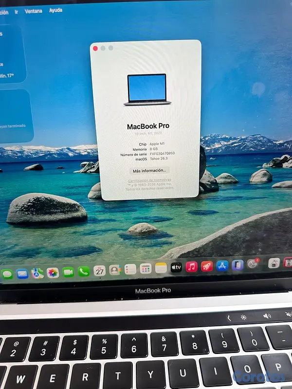computadoras y laptops - MacBook Pro 2020 M1  3