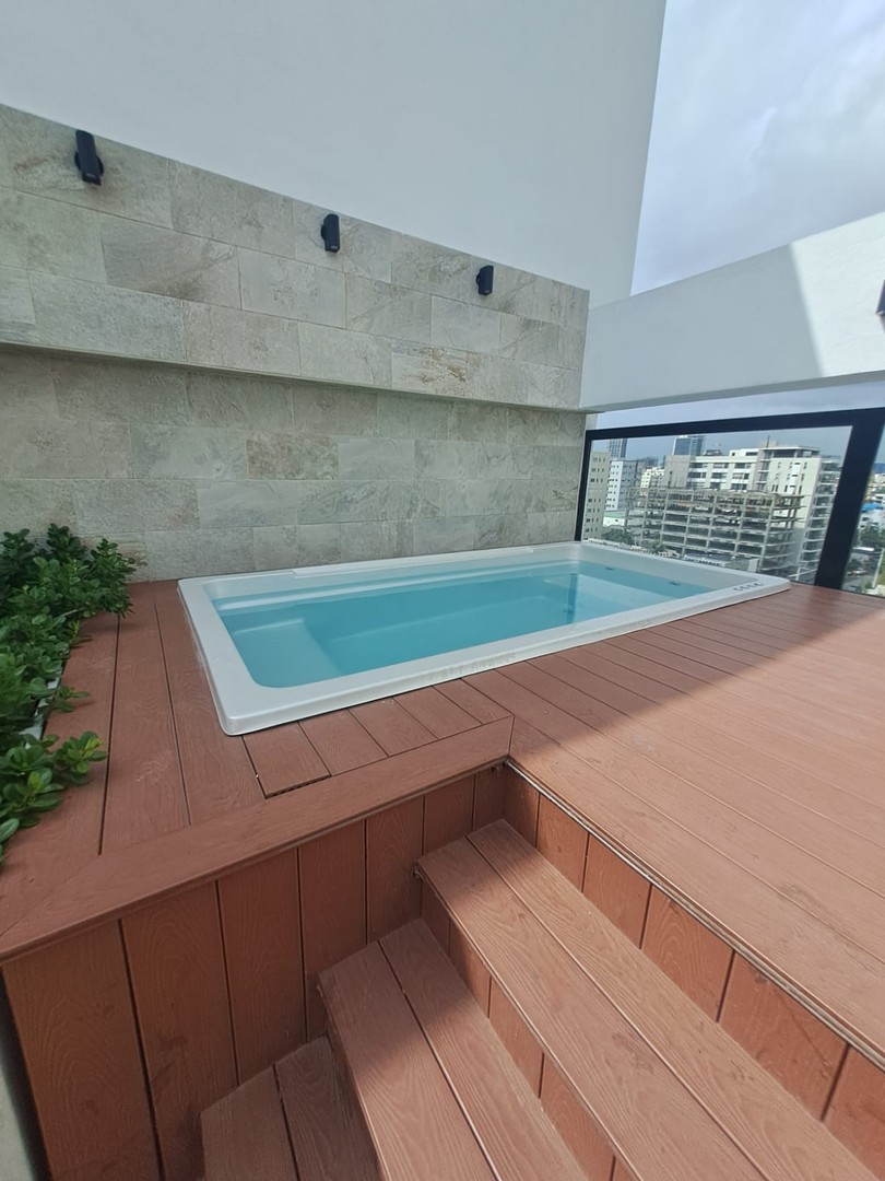 apartamentos - Apartamento 4to piso Evaristo Morales 2hab 8