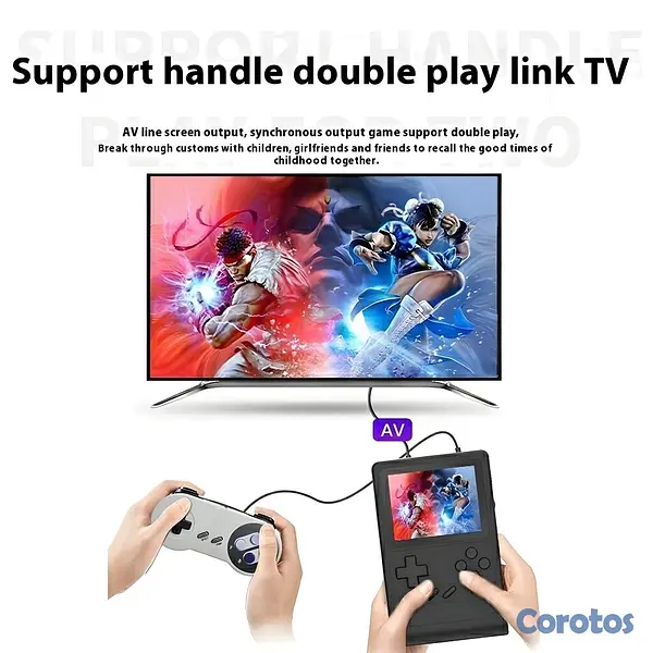 consolas y videojuegos - 🎮 Consola Portátil Game BOX GB300 6000 Juegos - Se 6