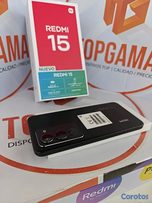 celulares y tabletas - REDMI 15, 6GB RAM 128GB ROM 4