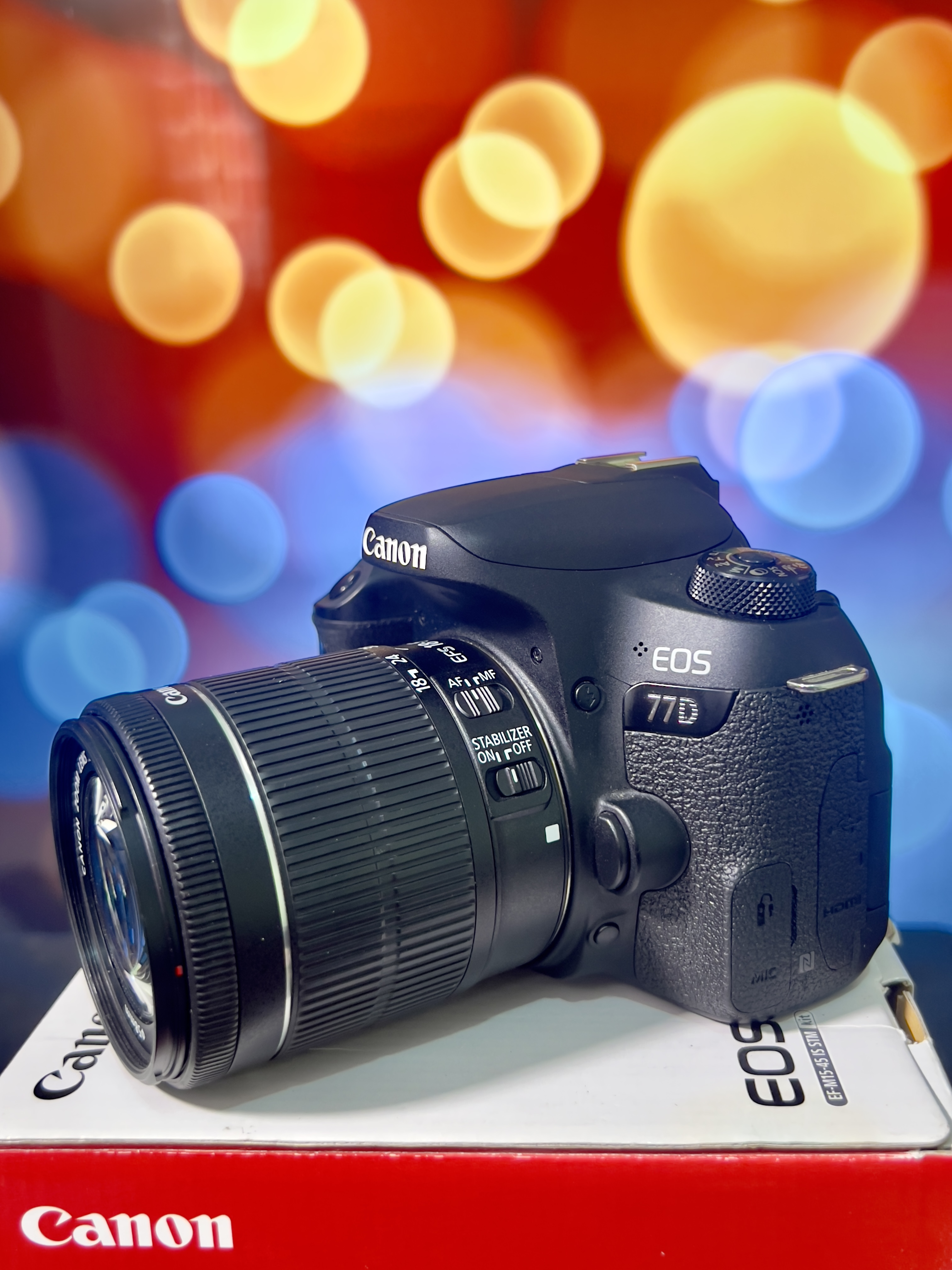 camaras y audio - Camara Canon 77D Como Nueva Recién Importada 0