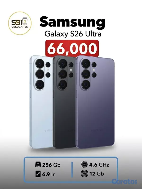 celulares y tabletas - SAMSUNG GALAXY S26 ULTRA  3
