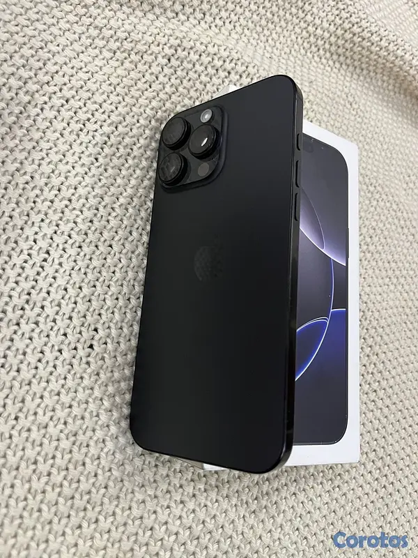 celulares y tabletas - IPHONE 16 PRO MAX BLACK TITANIUM 5