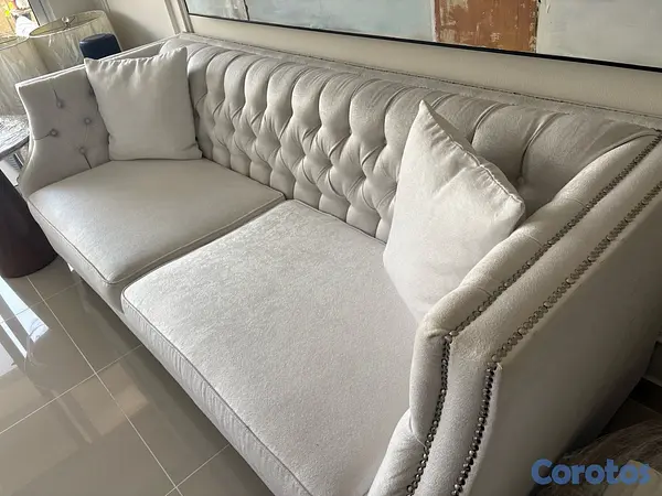 muebles y colchones - Juego de Muebles Blancos 4
