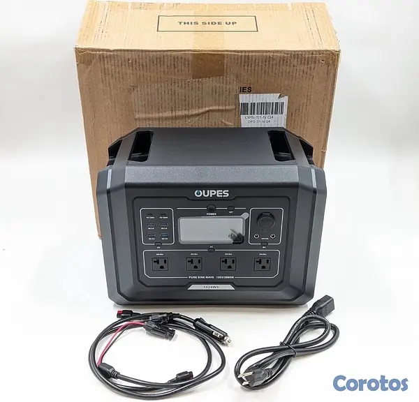 otros electronicos - oupes mega 1 generador portátil 200W  2