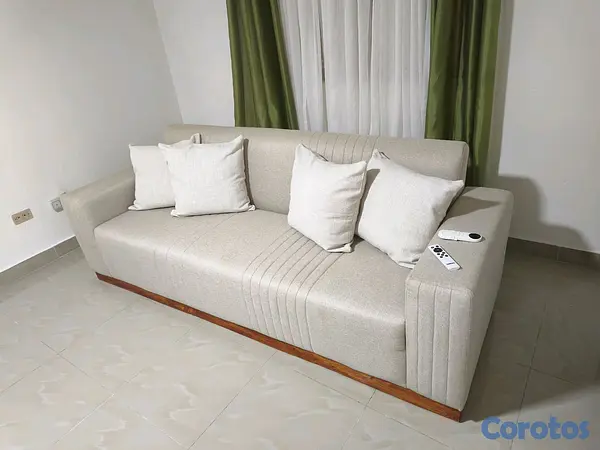 muebles y colchones - Vendo mueble de 3 asientos 4