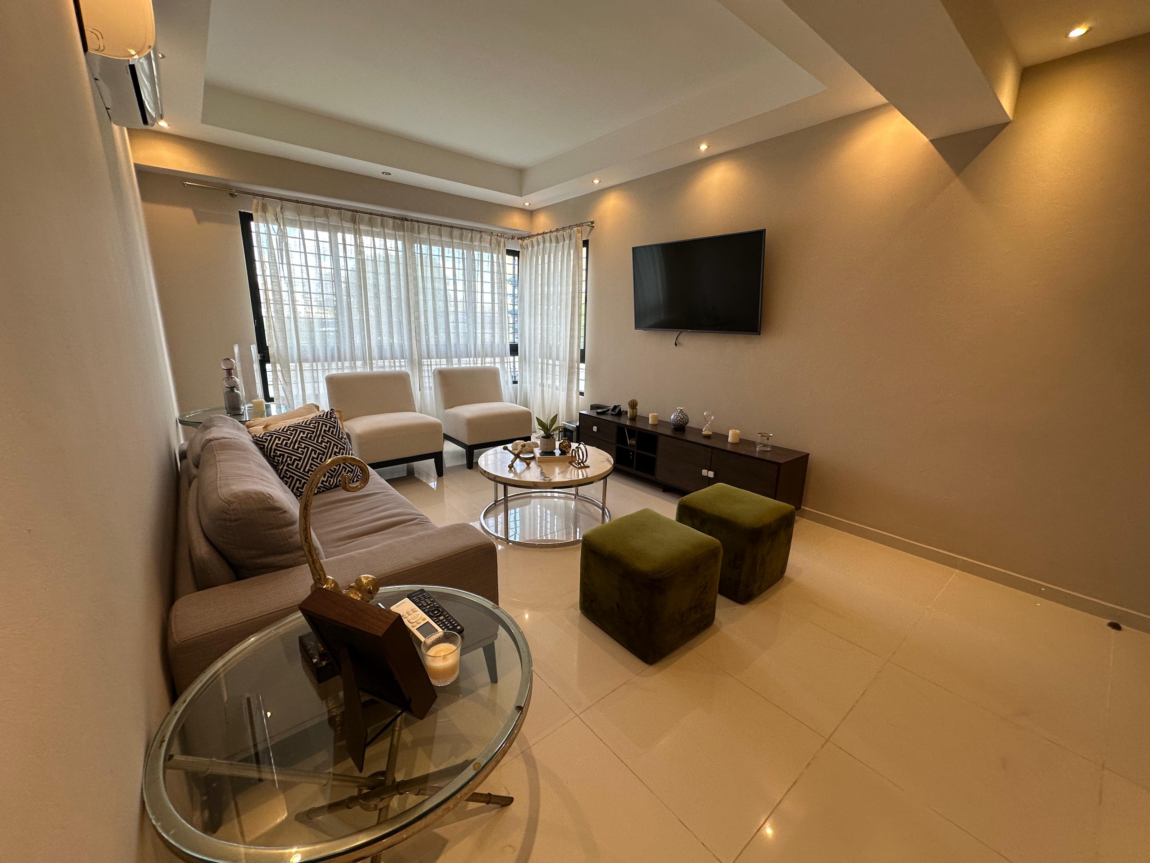 apartamentos - VENDO O RENTO APARTAMENTO AMUEBLADO EN LA ESPERILL 2