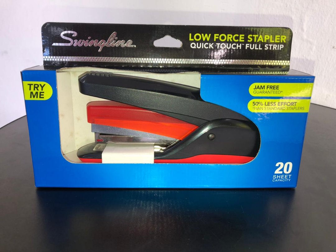 impresoras y scanners - GRAPADORA SWINGLINE GRAPA CON CON POCO EFUERZO  DE 20 HOJAS A LA VEZ,  0