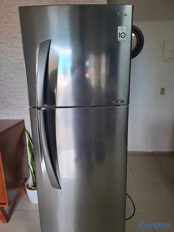 electrodomesticos - Hermosa nevera LG inverter 14 pies 2