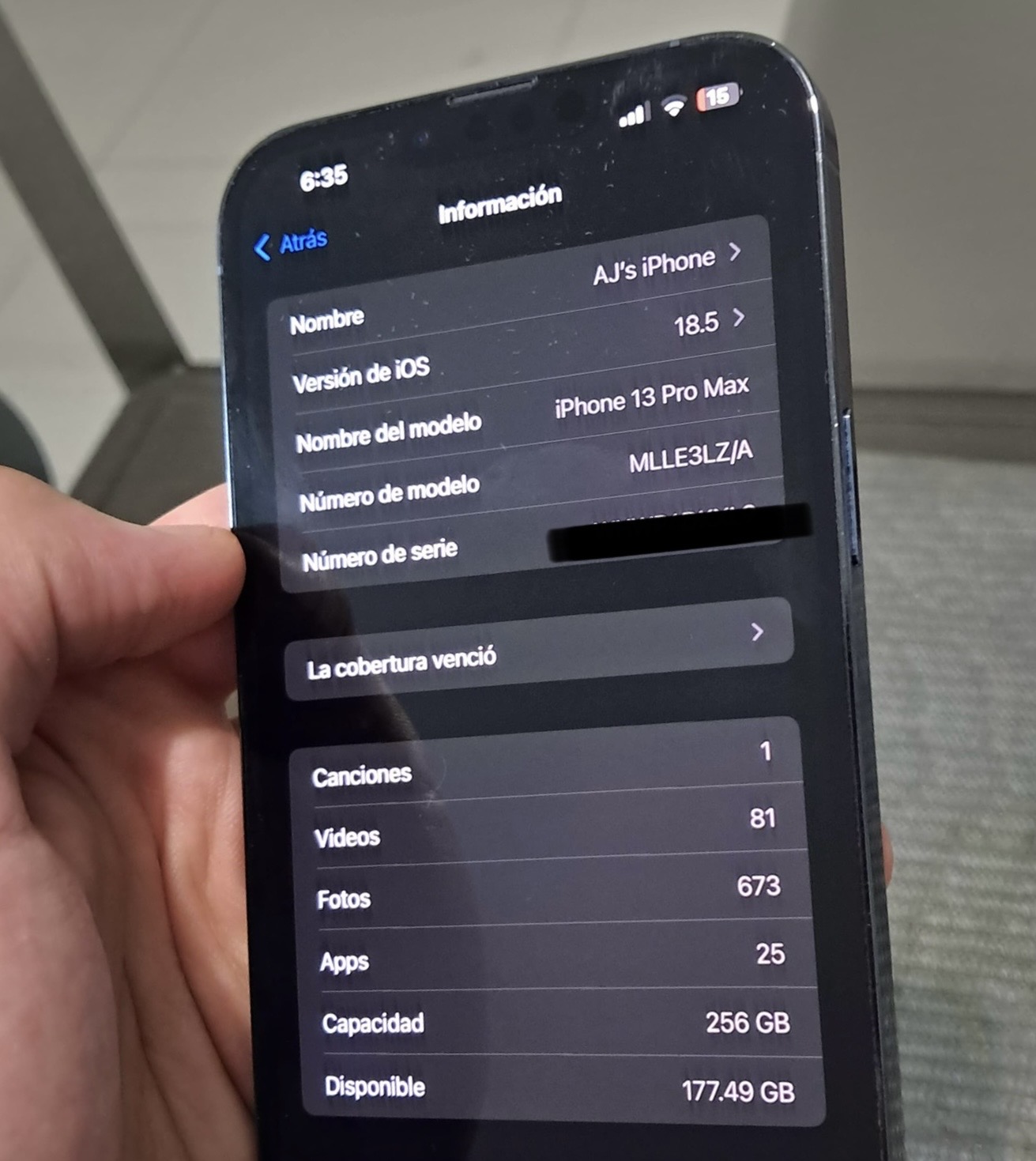celulares y tabletas - iPhone 13 Pro Max 256 GB 8