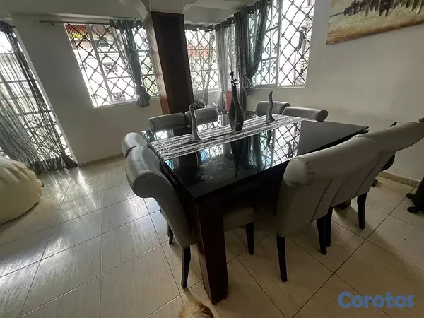 muebles y colchones - Comedor 6 Sillas Tapizadas 3