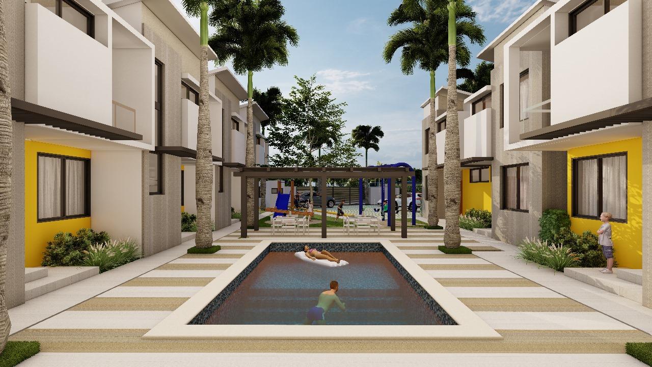 casas vacacionales y villas - Proyecto de Villas en Venta en White Sands, Punta Cana 4