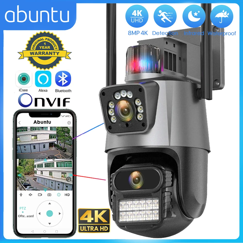 camaras y audio - Cámara de Seguridad Wifi Doble Lente 2MP Full HD 1