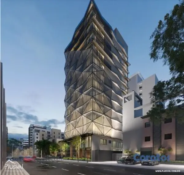apartamentos - Apartamento en venta con terraza en Piantini 2