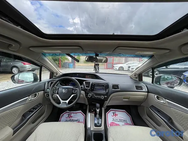 carros - HONDA CIVIC 2015 EX ROJO 6