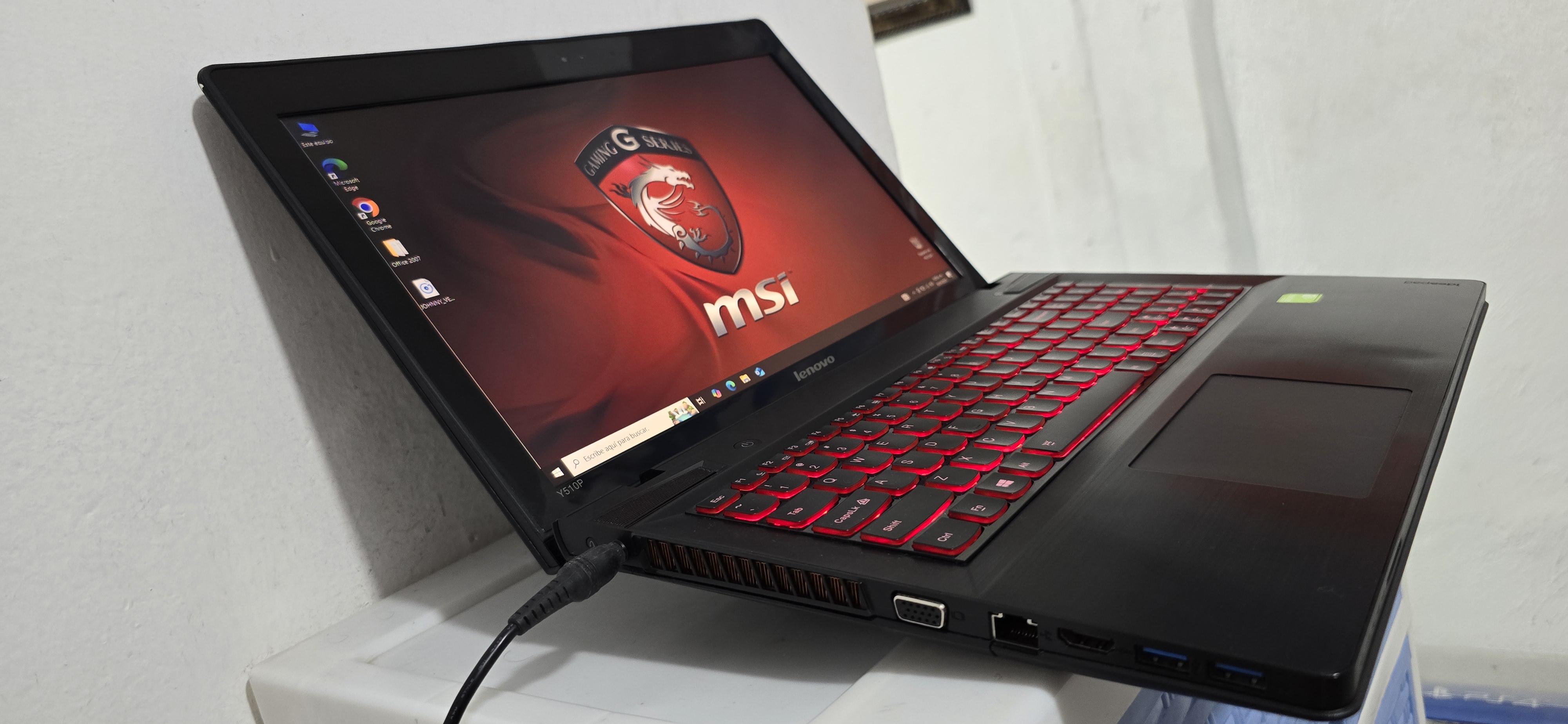 computadoras y laptops - lenovo Gaming 17 Pulg Core i7 Ram 16gb Disco 256gb solido Nvidea 10gb  1