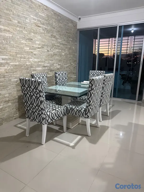 muebles y colchones - Comedor 6 sillas 2