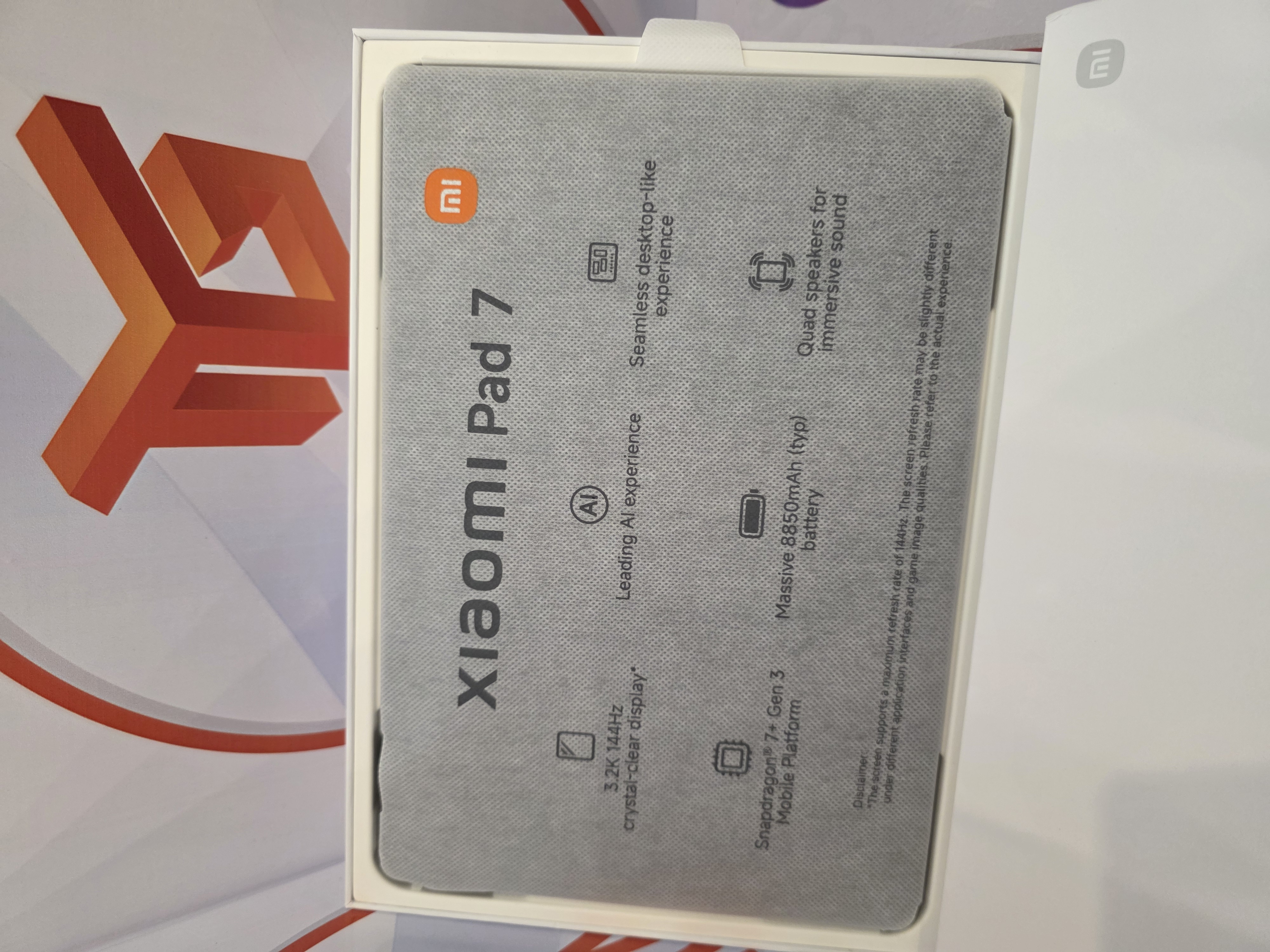 celulares y tabletas - XIAOMI PAD 7, 8GB RAM 256GB ROM 5