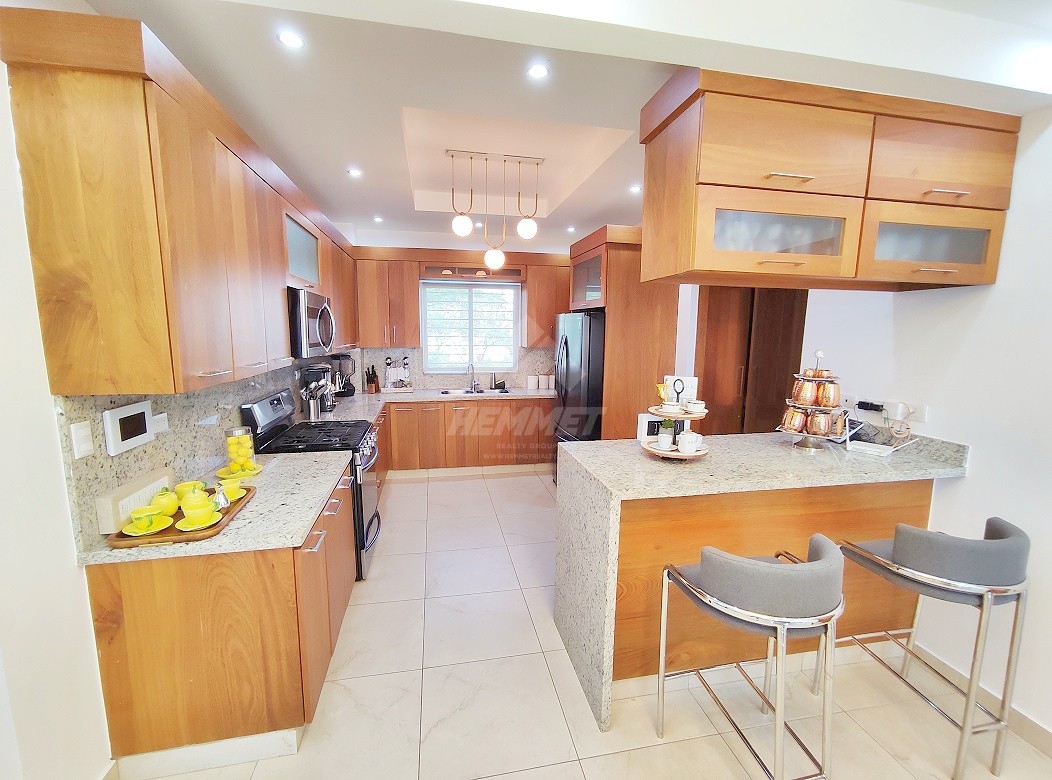 apartamentos - AMUEBLADO CON PISCINA GIMNASIO Y AREA SOCIAL JARDINES DEL ESTE SANTIAGO  3