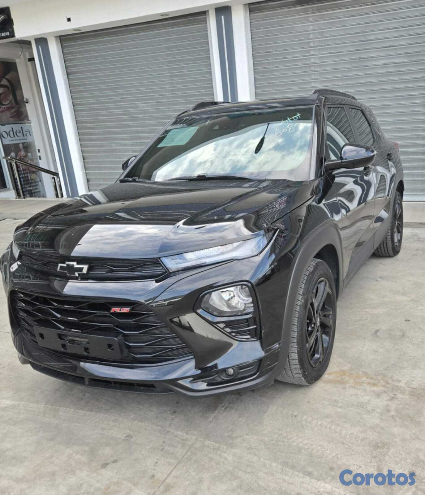 jeepetas y camionetas - CHEVROLET TRAILBLAZER 2022 NEGRO GASOLINA 12