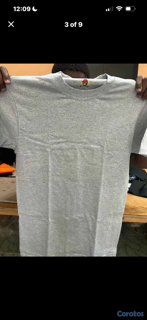ropa para hombre - poloches lisos de muy buena   5